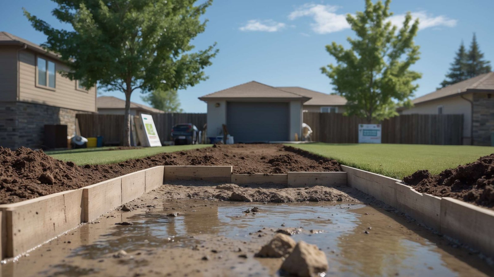 Backyard remodel cost planning with grading and site preparation in Spanish Fork Utah