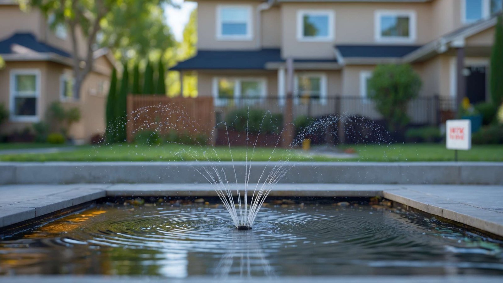 Drip irrigation system with emitters watering garden bed in Salem Utah yard